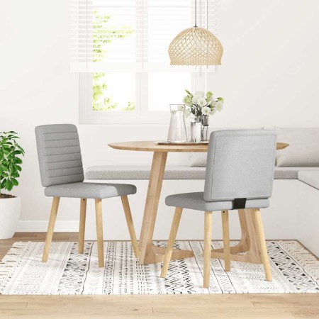 Sillas de comedor 2 uds tela gris nube von , Essstühle - Ref: Foro24-4101183, Preis: 103,21 €, Rabatt: %