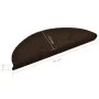 Self-adhesive stair mat 10 pcs 56x17x3 cm brown by vidaXL, Stair mats - Ref: Foro24-149689, Price: 23,24 €, Discount: %