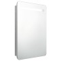 Bathroom cabinet with mirror and LED concrete gray 60x11x80 cm by vidaXL, bathroom vanities - Ref: Foro24-326502, Price: 121,...