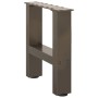Patas de mesa de centro acero natural 2uds acero 40x(30-31) cm von , Tischbeine - Ref: Foro24-4013259, Preis: 53,43 €, Rabatt: %