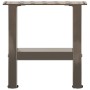 Patas de mesa de centro acero natural 2uds acero 40x(30-31) cm von , Tischbeine - Ref: Foro24-4013259, Preis: 53,43 €, Rabatt: %