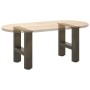 Patas de mesa de centro acero natural 2uds acero 40x(30-31) cm von , Tischbeine - Ref: Foro24-4013259, Preis: 53,43 €, Rabatt: %