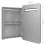 Bathroom cabinet with mirror and LED concrete gray 60x11x80 cm by vidaXL, bathroom vanities - Ref: Foro24-326502, Price: 128,...