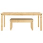 Juego de comedor Panama 3 pzas madera maciza de pino by , Furniture sets for kitchens and dining rooms - Ref: Foro24-3345182,...