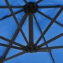 Cantilever umbrella with a sky blue steel post 250x250 cm by vidaXL, Umbrellas - Ref: Foro24-46991, Price: 96,67 €, Discount: %