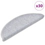 Alfombrilla escalera 30 uds gris claro 56x17x3 cm de , Alfombrillas para escalones - Ref: Foro24-3365736, Precio: 105,56 €, D...