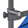 Cantilever umbrella with a sky blue steel post 250x250 cm by vidaXL, Umbrellas - Ref: Foro24-46991, Price: 96,67 €, Discount: %