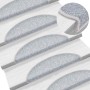Alfombrilla escalera 30 uds gris claro 56x17x3 cm de , Alfombrillas para escalones - Ref: Foro24-3365736, Precio: 105,56 €, D...