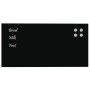 Pizarra magnética de pared vidrio templado negro 80x40 cm von , Whiteboards - Ref: Foro24-4008609, Preis: 32,19 €, Rabatt: %
