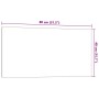 Pizarra magnética de pared vidrio templado negro 80x40 cm von , Whiteboards - Ref: Foro24-4008609, Preis: 32,19 €, Rabatt: %