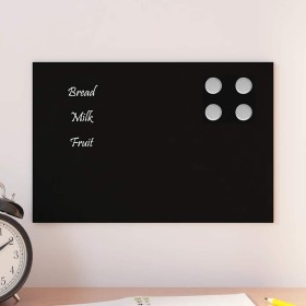 Pizarra magnética de vidrio templado negro 30x20 cm von , Whiteboards - Ref: Foro24-4008602, Preis: 17,45 €, Rabatt: %