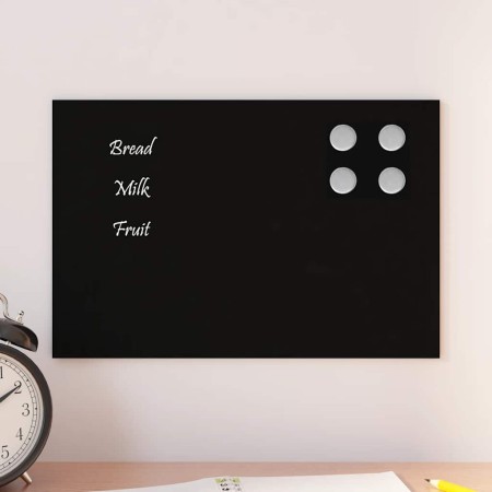 Pizarra magnética de vidrio templado negro 30x20 cm von , Whiteboards - Ref: Foro24-4008602, Preis: 17,45 €, Rabatt: %