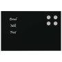 Pizarra magnética de vidrio templado negro 30x20 cm von , Whiteboards - Ref: Foro24-4008602, Preis: 17,45 €, Rabatt: %