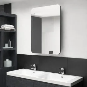 Bathroom cabinet with black mirror 60x11x80 cm by vidaXL, bathroom vanities - Ref: Foro24-326503, Price: 120,75 €, Discount: %