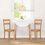 Sillas de comedor 2 uds madera maciza natural caucho von , Essstühle - Ref: Foro24-4102383, Preis: 99,61 €, Rabatt: %