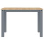 Juego de comedor Panama 4 pzas madera maciza de pino gris von , Möbelsets für Küchen und Esszimmer - Ref: Foro24-3345168, Pre...