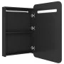 Badezimmerschrank mit schwarzem Spiegel 60x11x80 cm von vidaXL, Badezimmerwaschtische - Ref: Foro24-326503, Preis: 120,75 €, ...