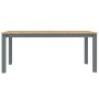 Juego de comedor Panama 5 pzas madera maciza de pino gris von , Möbelsets für Küchen und Esszimmer - Ref: Foro24-3345189, Pre...