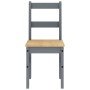 Juego de comedor Panama 5 pzas madera maciza de pino gris von , Möbelsets für Küchen und Esszimmer - Ref: Foro24-3345180, Pre...