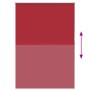 Estor Enrollable Opaco Rojo 100x130 cm Tela Ancho 95,7 cm by , Blinds and blinds - Ref: Foro24-4011752, Price: 21,33 €, Disco...