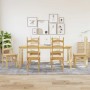 Juego de comedor Panama 7 pzas madera maciza de pino by , Furniture sets for kitchens and dining rooms - Ref: Foro24-3345212,...