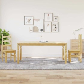Juego de comedor Panama 3 pzas madera maciza de pino von , Möbelsets für Küchen und Esszimmer - Ref: Foro24-3345206, Preis: 3...