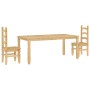 Juego de comedor Panama 3 pzas madera maciza de pino von , Möbelsets für Küchen und Esszimmer - Ref: Foro24-3345206, Preis: 3...