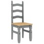 Juego de comedor Panama 5 pzas madera maciza de pino gris von , Möbelsets für Küchen und Esszimmer - Ref: Foro24-3345204, Pre...