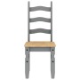 Juego de comedor Panama 5 pzas madera maciza de pino gris von , Möbelsets für Küchen und Esszimmer - Ref: Foro24-3345204, Pre...