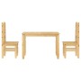 Juego de comedor Panama 3 pzas madera maciza de pino von , Möbelsets für Küchen und Esszimmer - Ref: Foro24-3345194, Preis: 2...