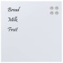 Pizarra magnética de pared vidrio templado blanco 60x60 cm von , Whiteboards - Ref: Foro24-4008637, Preis: 39,80 €, Rabatt: %