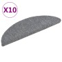 Selbstklebende Treppenstufenmatten 10 Stück grau 56x17x3 cm von vidaXL, Treppenmatten - Ref: Foro24-149681, Preis: 31,63 €, R...