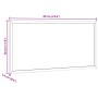 Pizarra blanca magnética con marco de madera de pino 60x30 cm by , Notice boards - Ref: Foro24-4017402, Price: 22,28 €, Disco...