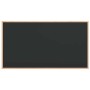 Pizarra con marco de madera maciza de pino negra 100x55 cm by , Notice boards - Ref: Foro24-4017414, Price: 42,17 €, Discount: %