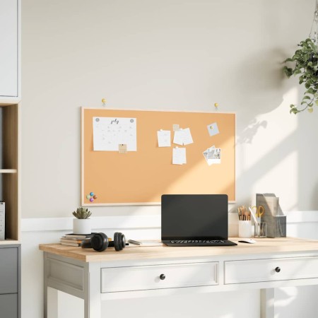 Tablero de corcho con marco de madera de pino macizo 100x55 cm by , Notice boards - Ref: Foro24-4017421, Price: 39,48 €, Disc...