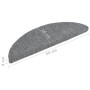 Selbstklebende Treppenstufenmatten 10 Stück grau 56x17x3 cm von vidaXL, Treppenmatten - Ref: Foro24-149681, Preis: 31,63 €, R...