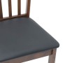 Sillas de comedor con cojines 2 uds madera maciza marrón caucho von , Essstühle - Ref: Foro24-4102388, Preis: 112,71 €, Rabat...