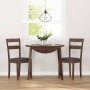 Sillas de comedor con cojines 2 uds madera maciza marrón caucho von , Essstühle - Ref: Foro24-4102381, Preis: 97,53 €, Rabatt: %