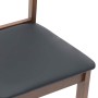 Sillas de comedor con cojines 2 uds madera maciza marrón caucho von , Essstühle - Ref: Foro24-4102381, Preis: 97,53 €, Rabatt: %