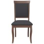 Sillas de comedor con cojines 2 uds madera maciza marrón caucho von , Essstühle - Ref: Foro24-4102487, Preis: 187,50 €, Rabat...