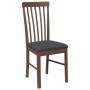Sillas de comedor con cojines 2 uds madera maciza marrón caucho von , Essstühle - Ref: Foro24-4102500, Preis: 124,41 €, Rabat...