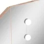 Tocador de esquina con LED roble 111x54x141,5 cm de vidaXL, Tocadores para dormitorios - Ref: Foro24-326533, Precio: 172,68 €...