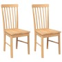 Sillas de comedor 2 unidades madera maciza de caucho von , Essstühle - Ref: Foro24-4102502, Preis: 124,22 €, Rabatt: %