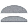 Stair mats 10 units light gray 56x17x3 cm by vidaXL, Stair mats - Ref: Foro24-149741, Price: 41,66 €, Discount: %