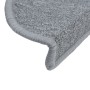 Stair mats 10 units light gray 56x17x3 cm by vidaXL, Stair mats - Ref: Foro24-149741, Price: 41,66 €, Discount: %