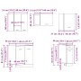 Set de muebles cocina 11 pzas madera ingeniería roble artesanal von , Küchenschränke - Ref: Foro24-3328578, Preis: 681,64 €, ...