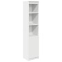 Aparador alto blanco 37,5x35x180 cm madera de ingeniería by , Sideboards - Ref: Foro24-861670, Price: 86,84 €, Discount: %