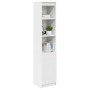Aparador alto blanco 37,5x35x180 cm madera de ingeniería by , Sideboards - Ref: Foro24-861670, Price: 86,84 €, Discount: %