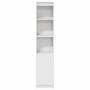 Aparador alto blanco 37,5x35x180 cm madera de ingeniería by , Sideboards - Ref: Foro24-861670, Price: 86,84 €, Discount: %