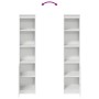Aparador alto blanco 37,5x35x180 cm madera de ingeniería by , Sideboards - Ref: Foro24-861670, Price: 86,84 €, Discount: %